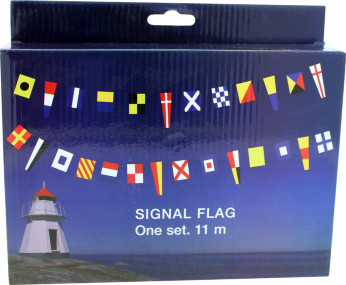 Signalflagg p lengde, 36 flagg