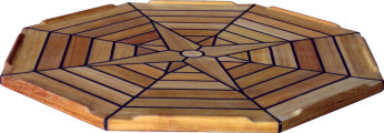 Bordplate Nautic Star, ttekantet  55 cm