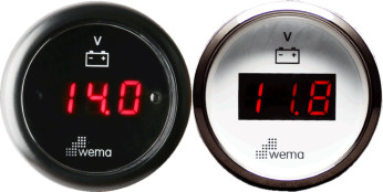 Wema Voltmeter Digital 8-24V