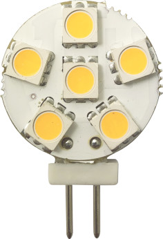 1852 LED G4 Sidepin varmhvit spotpre 2-pk