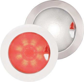 Hella EuroLED 150 Touch lampe m/hvitt og rdt lys