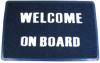 Matte 'Welcome on board'