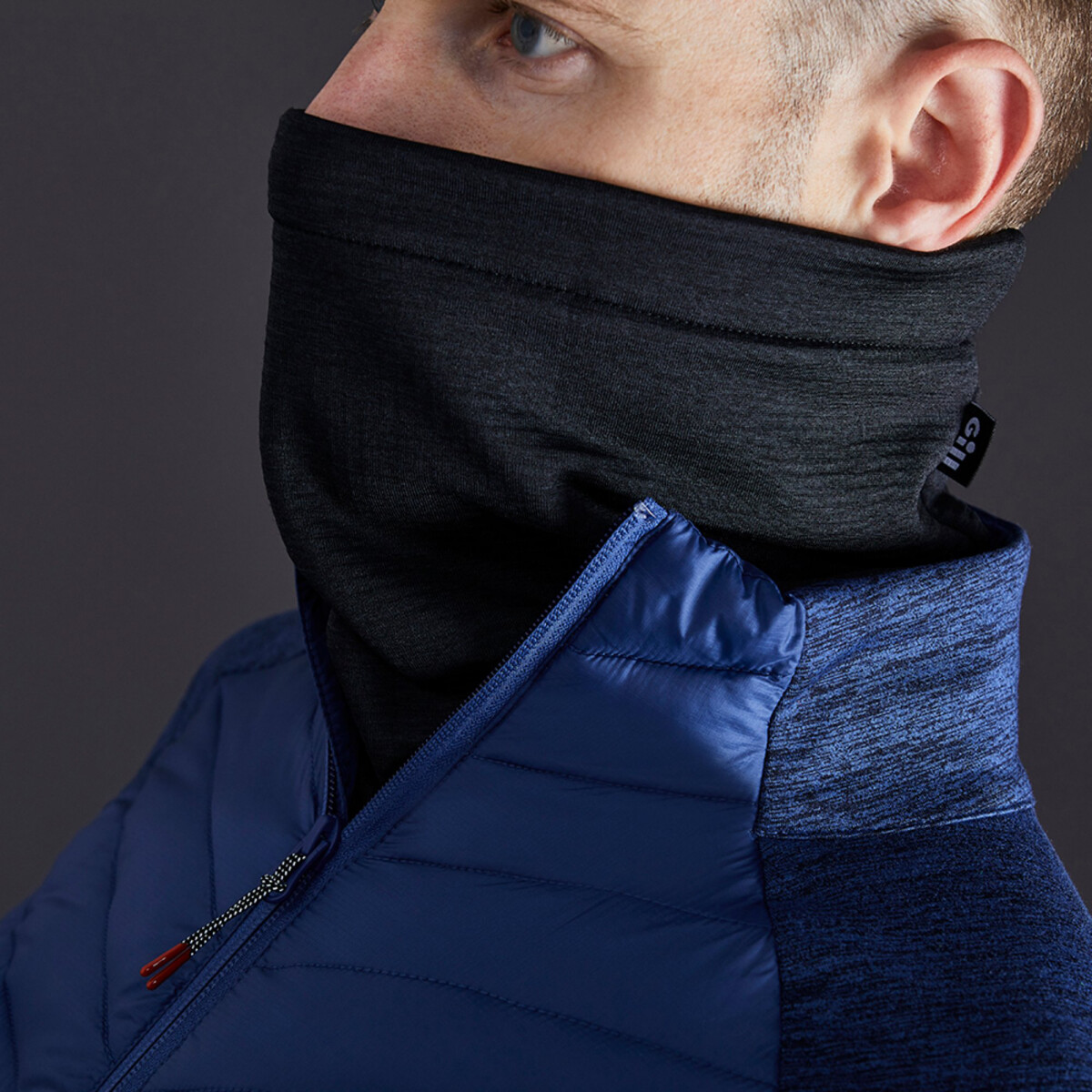 Gill OS Thermal Neck Gaiter Graphite hals - Bilde 2