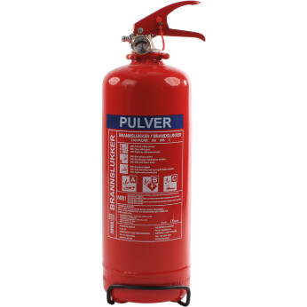 1852 Brannslukker pulver ABC 2 kg
