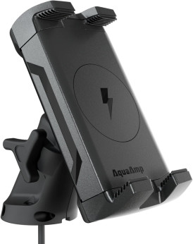 AquaAmp 500 telefonholder/lader 15W Qi2 m/magnet