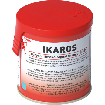 IKAROS Røyksignal Flytende Orange