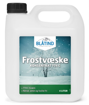 Blåtind Frostvæske kons 774 C grønn 4 l