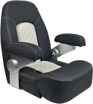 Båtstol Jungman 55 Sort/grå
