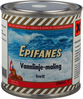 Vannlinjemaling, 250 ml, rød - Epifanes