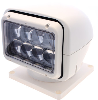 Lyskaster LED m/fjernkontroll 12V