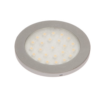 LED downlight innfell. 10-30V varmhvit