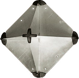 Radarreflektor i aluminium