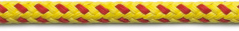 Robline Flytende sikkerhetsline, gul/rød