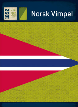 Norsk vimpel 1852