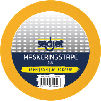 Seajet Maskeringstape gul - 30 dager