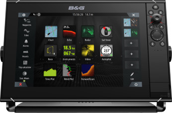 B&G Zeus 3S serie kartplotter med verdenskart