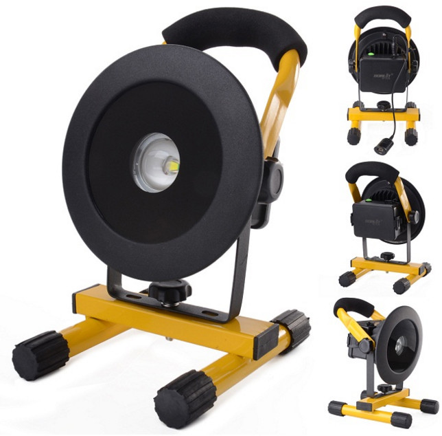 Arbeidslys Oppladbart 10W CREE LED