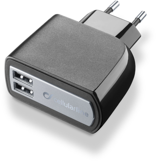 USB lader 220V med to porter