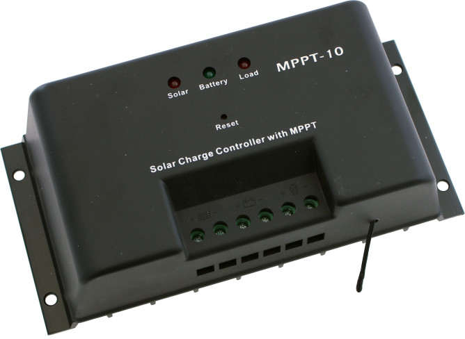 Regulator Solcellepanel MPPT 10A - 12V