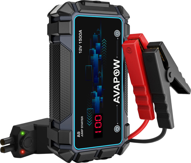 Avapow Jumpstarter A9 12V 1500 A 8000 mAh