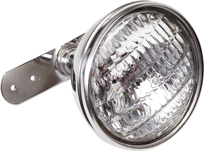 Dekkslys, 12V, rustfritt stål