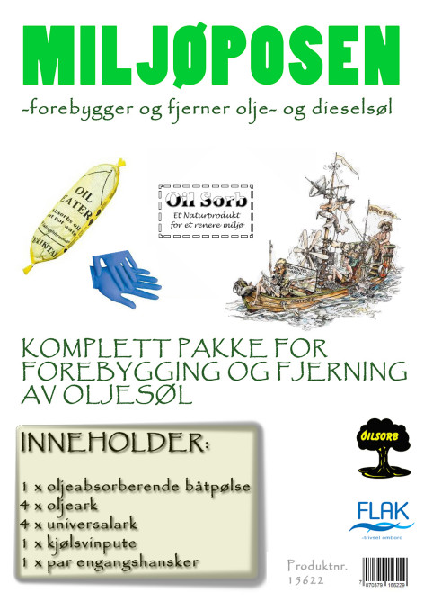 Oljeabsorberende KIT, Miljøposen