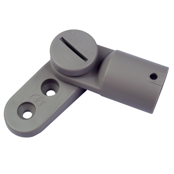 Kalesjebeslag Acetat - sidebeslag komplett 22 mm
