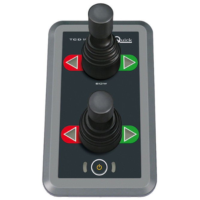 Dobbel joystickpanel til baugpropell