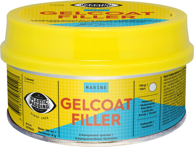 Plastic Padding Gelcoat filler 180 ml