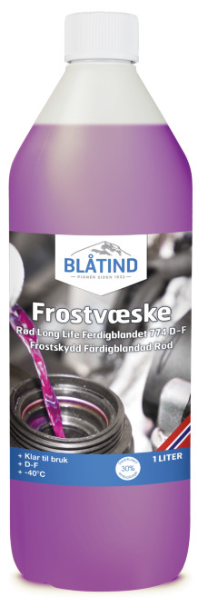 Bltind Frostvske Rd Long Life Ferdigblandet 774 D-F 1 l