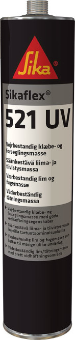 Sikaflex-521 UV Fugenasse grå 300 ml