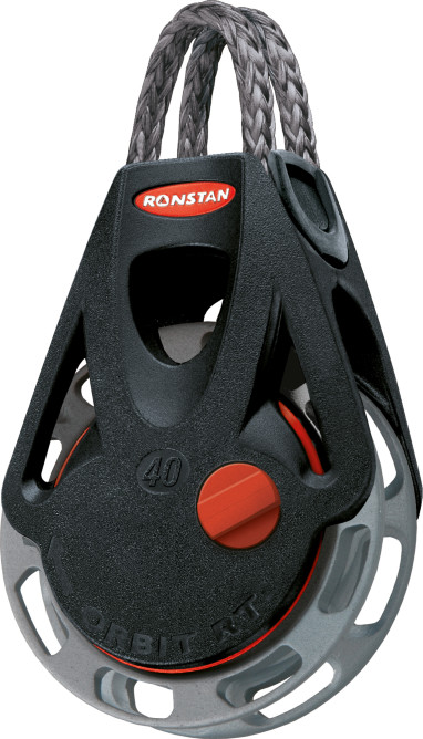 Ronstan Orbit 40 tikkeblokk man. enkel, RF46102