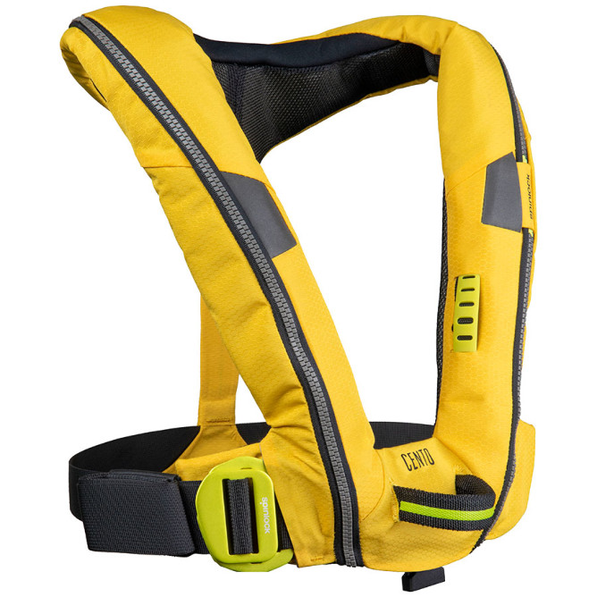 Spinlock Deckvest Cento JR automatvest sun yellow