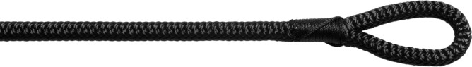 Robline Flettet fenderline 2 pk sort
