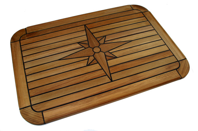 Bordplate Nautic Star soft square