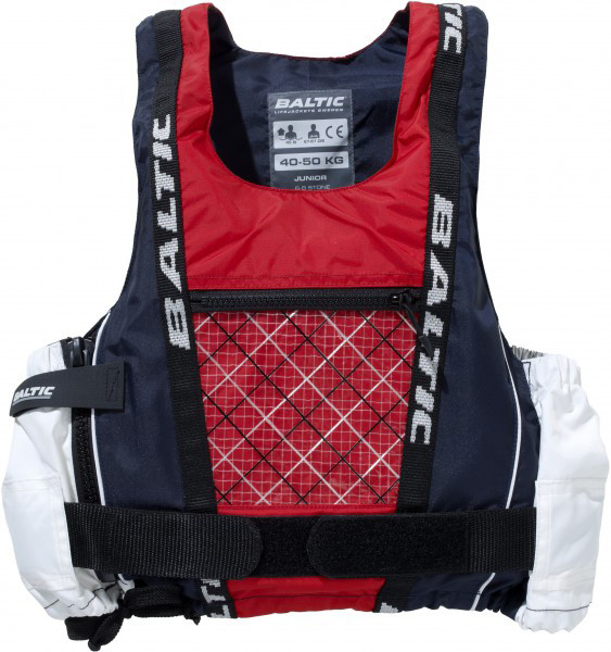 Baltic Dinghy Pro flytevest, marin/rd/hvit