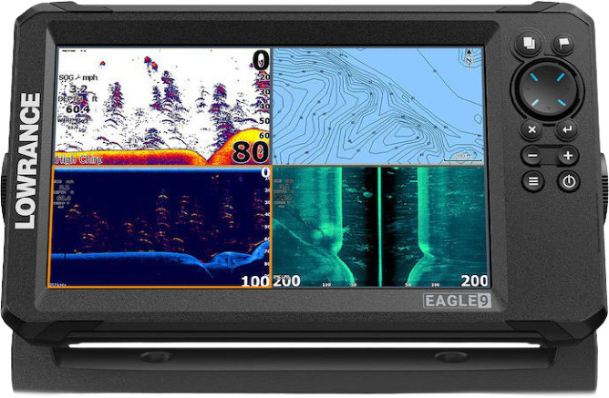 Lowrance Eagle ekkolodd og kartplotter m/svinger