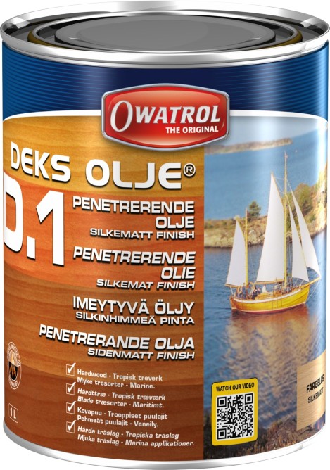 Owatrol Deks Olje D1 matt