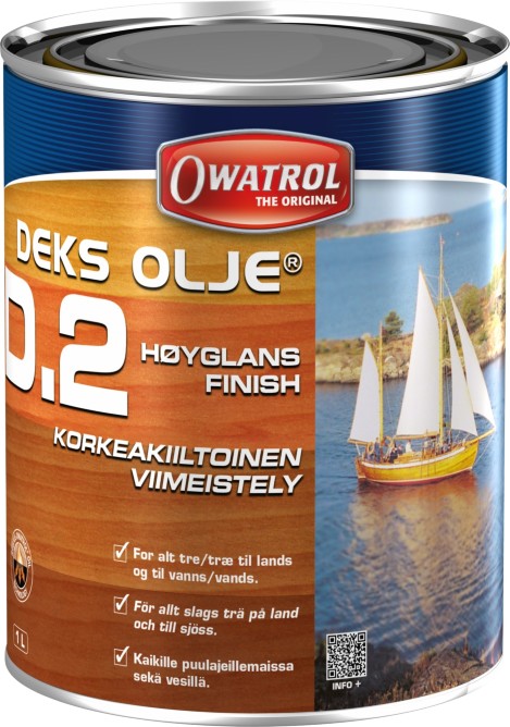 Owatrol Deks Olje D2 hyglans